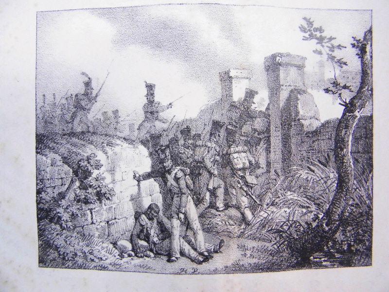 Assaut d'une ville en ruines