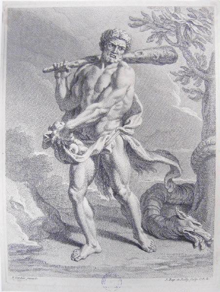 Hercule et les pommes du jardin des Hespérides