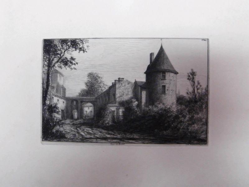 Estampe (n°124) : Tour de Bodet