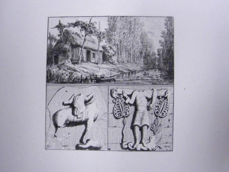 Marais de la Sèvre (Chapiteaux sculptés)