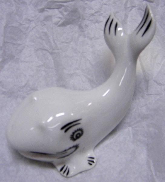 Salière en forme de baleine