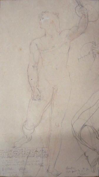 Décor du grand foyer de l'opéra de Paris : Polygnote