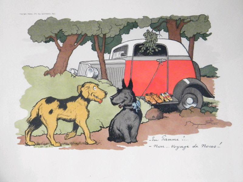 - En panne ? ... - Non... Voyage de noces