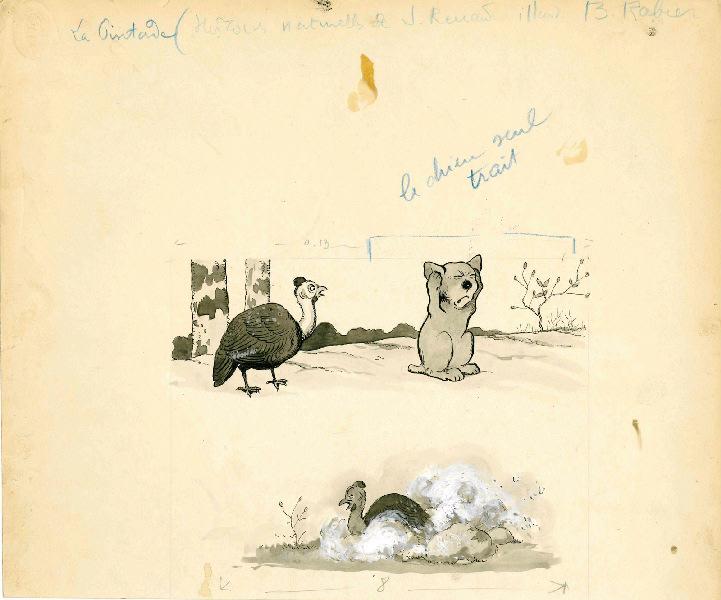 La pintade (Histoires naturelles de J. Renard)