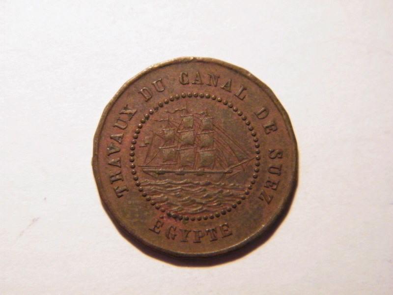 20 Centimes Borel Lavalley et le canal de Suez
