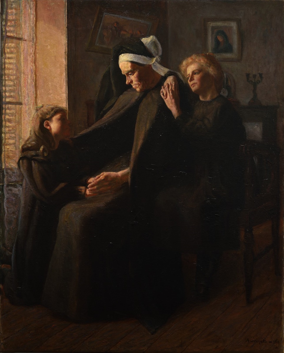 La mère et les deux soeurs du peintre