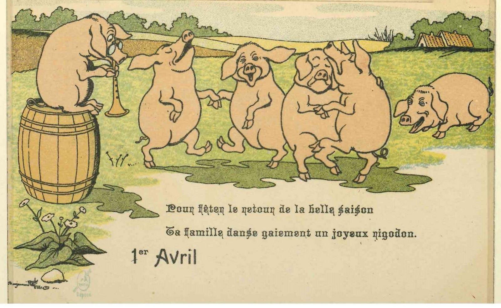 1er avril (les cochons)