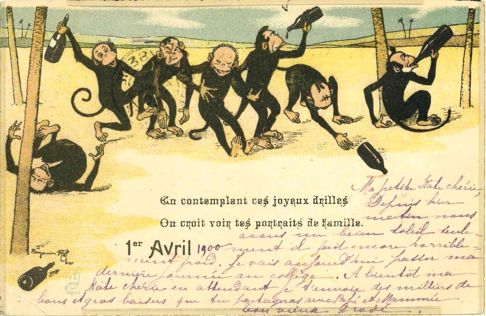 1er avril (les singes)