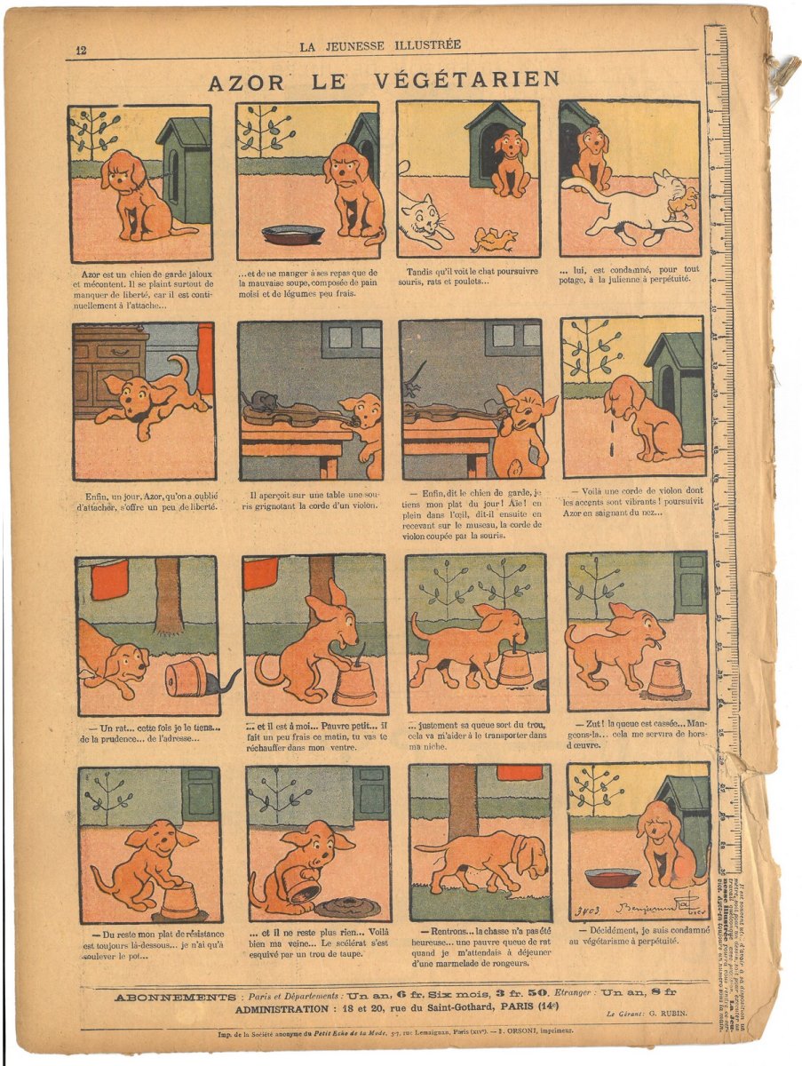 Azor le végétarien