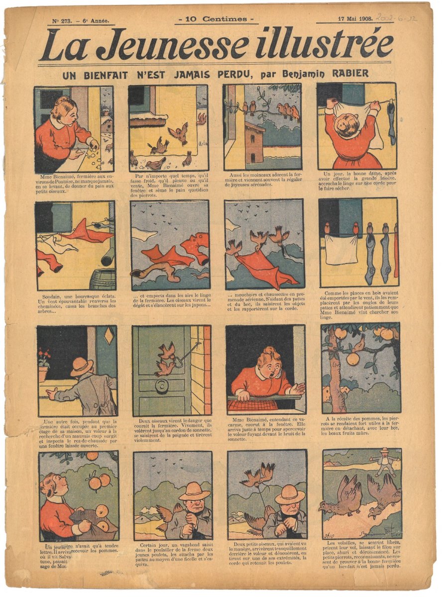 Un bienfait n'est jamais perdu