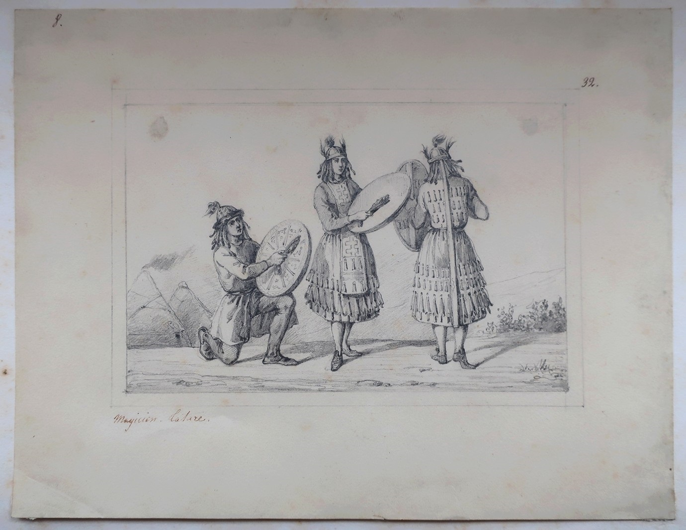 Magicien Tatare ; Magiciens tatars