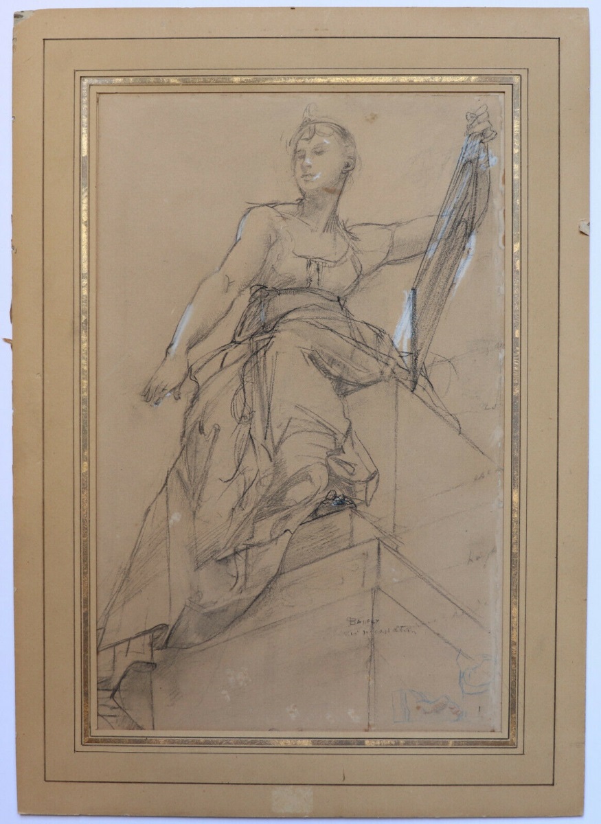 Etude pour La Loi ; La Glorification de la Loi