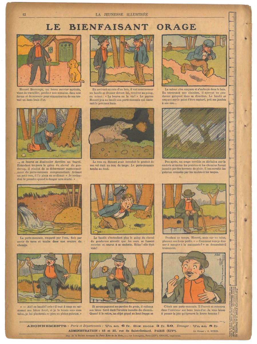 Le bienfaisant orage