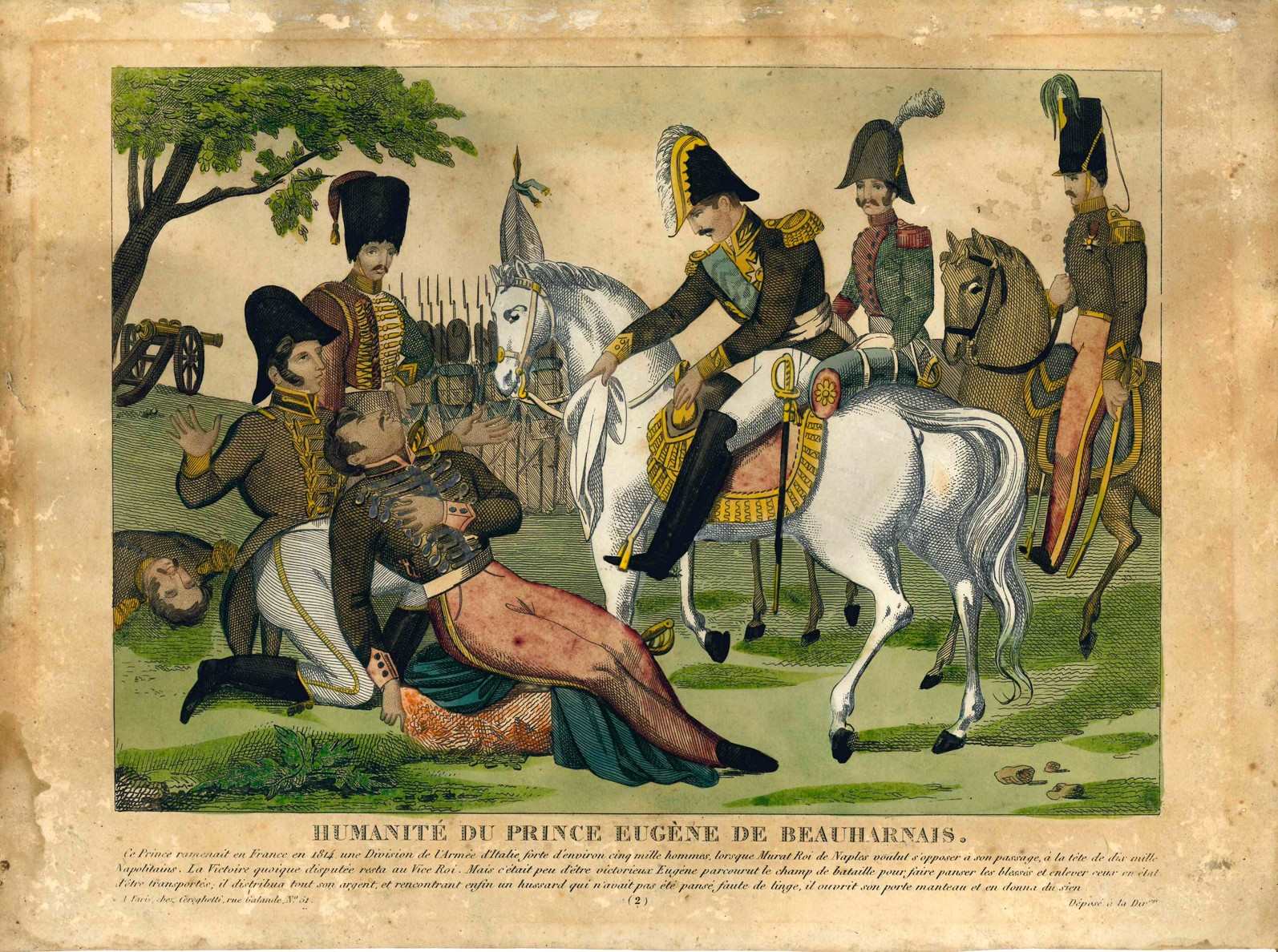 Humanité du Prince Eugène de Beauharnais