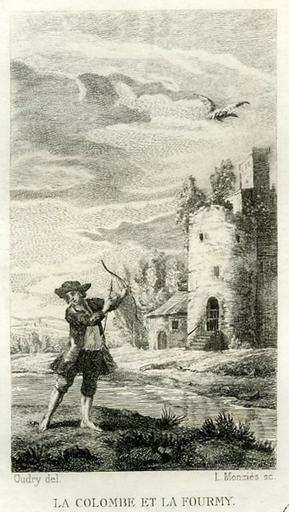 La colombe et la fourmi, II, 12