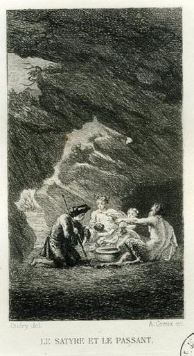 Le Satyre et le Passant, V, 7
