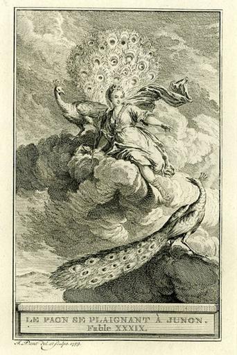 Le paon se plaignant à Junon, II, 17