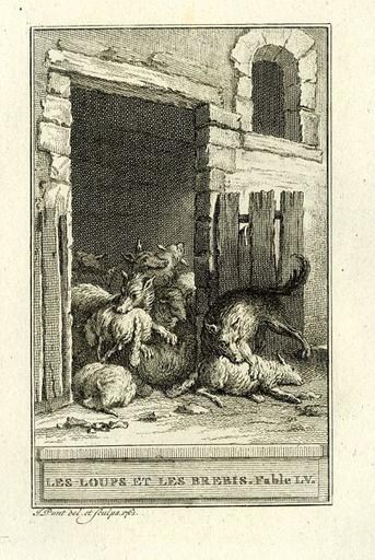 Les Loups et les Brebis, III, 13