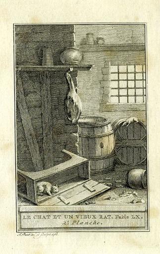 Le chat et un vieux rat, III, 18 (2e planche)