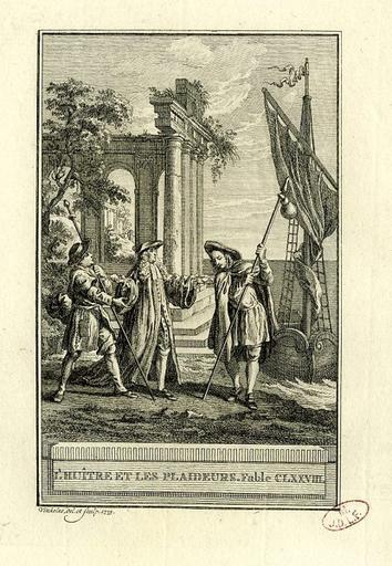 L'huître et les plaideurs, IX, 9