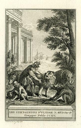 Les compagnons d'Ulysse, XII, 1 (à Mgr le Duc de Bourgogne)