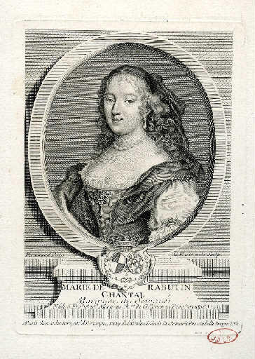 Marie de Rabutin-Chantal ; Marquise de Sévigné (Née le 5 fev 1626, morte au Chateau de Grigna en Provence en 1696 Admiratrice du talent de La Fontaine qui fréquentait son salon à Paris. Ses lettres adressées à sa fille, Madame de Grignan, sont célèbres)