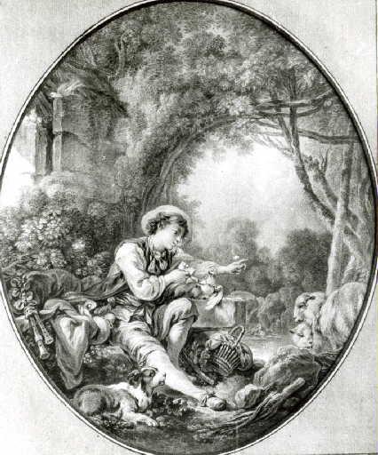 Le départ du courrier