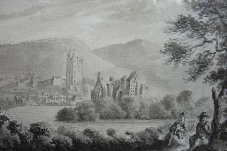 A view of Château-Thierry (Sur la Marne, on approaching it, from Paris)