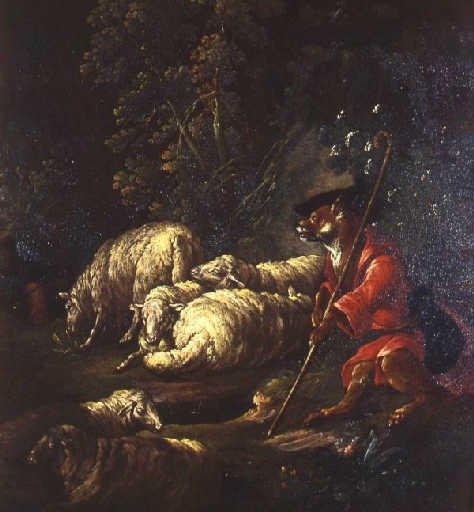 Le Loup devenu Berger, III, 3