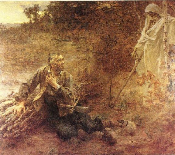 La mort et le bûcheron, I, 16