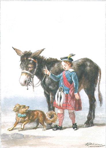 L'Ane et le petit Chien, IV, 5
