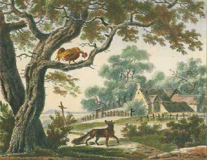 Le Coq et le Renard, II, 15