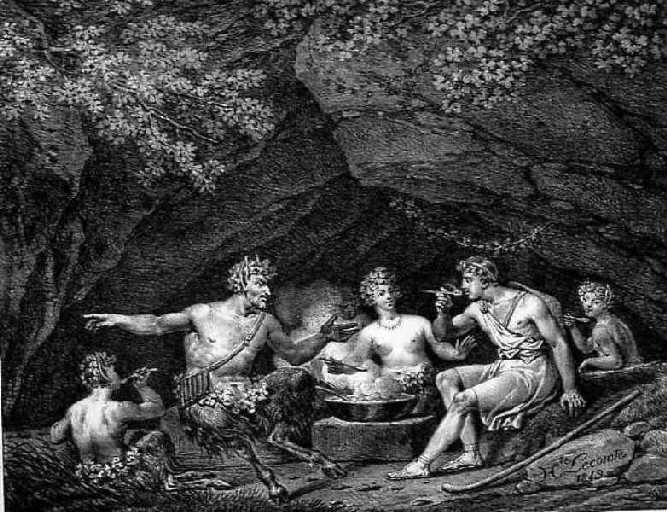 Le Satyre et le Passant, V, 7