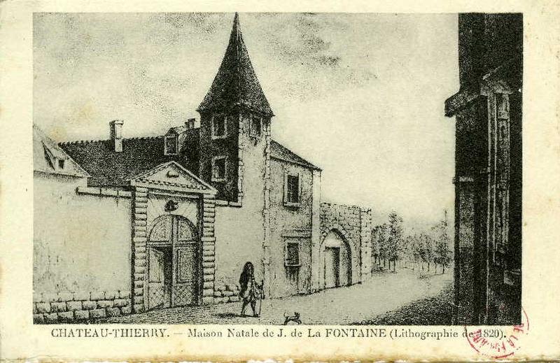 Château-Thierry - maison natale de Jean de La Fontaine