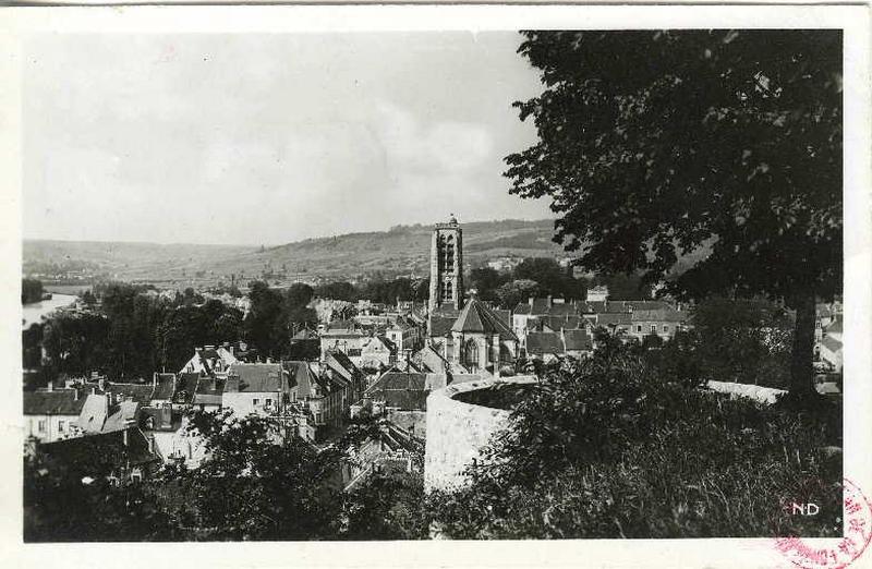 Château-Thierry - Vue prise du Château