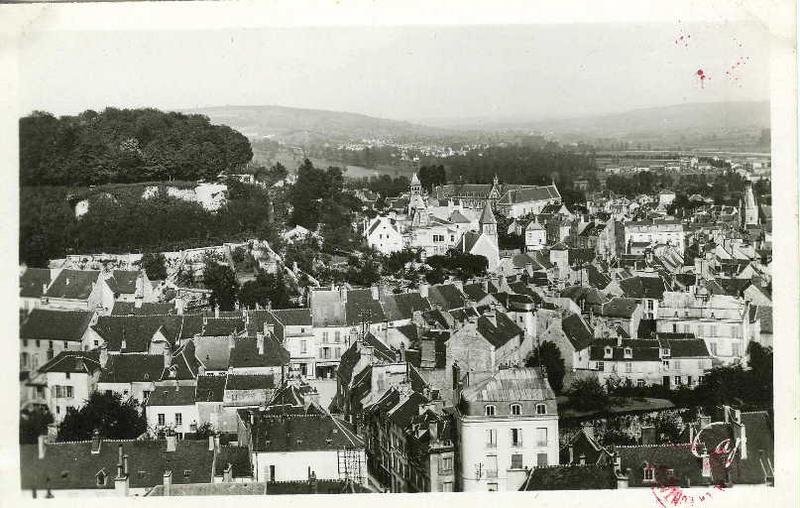 Château-Thierry - Vue générale prise de Saint-Crépin