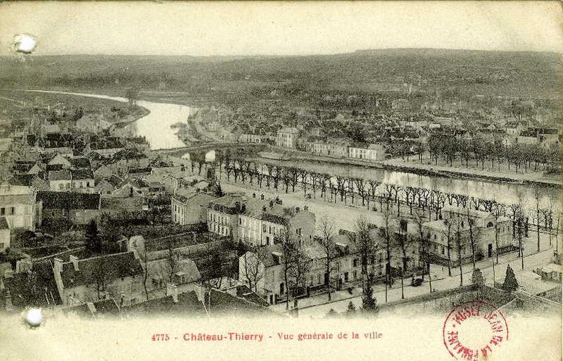 Château-Thierry - Vue générale de la ville