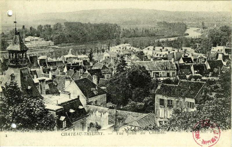 Château-Thierry - Vue prise du Château