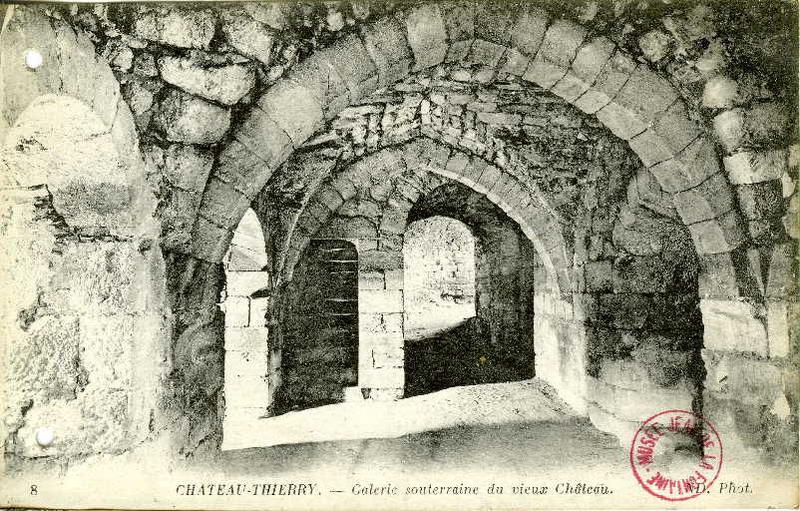 Château-Thierry - Galerie souterraine du vieux Château