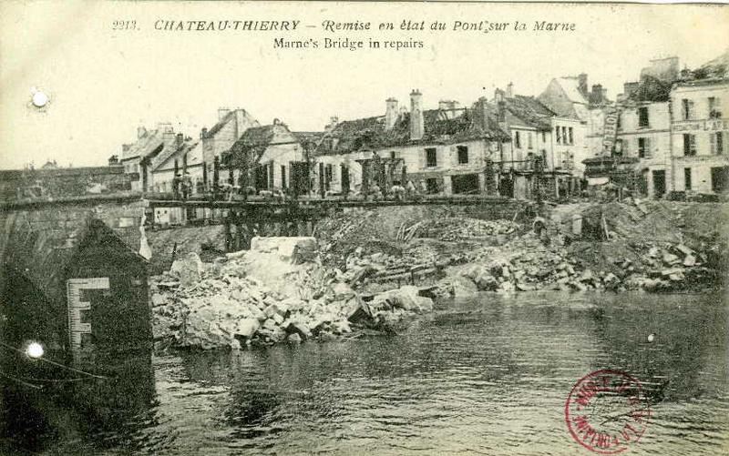 Château-Thierry - Remise en état du pont sur la Marne