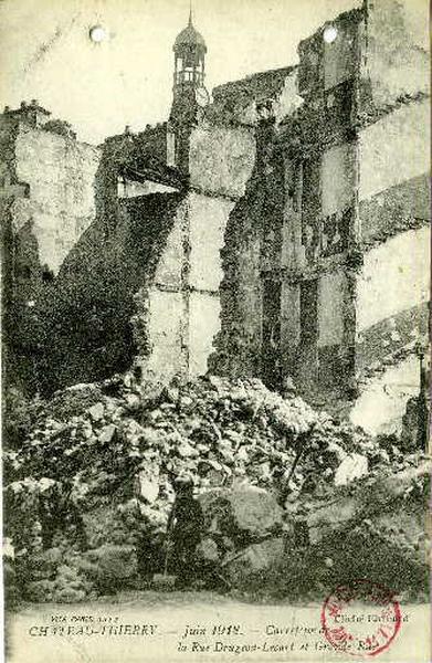 Château-Thierry - Carrefour de la rue Drugeon-Lecart et Grande rue