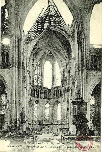 Essômes - Intérieur de la Basilique