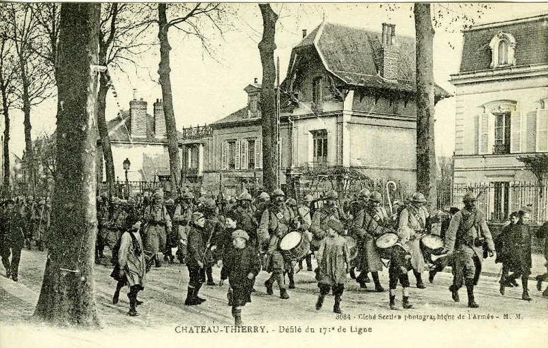 Château-Thierry - Défilé du 171e de Ligne