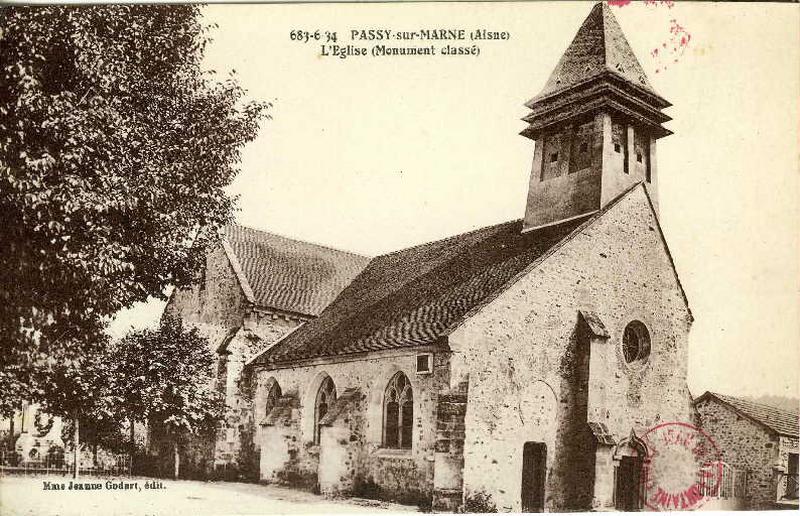 Passy-sur-Marne - L'église
