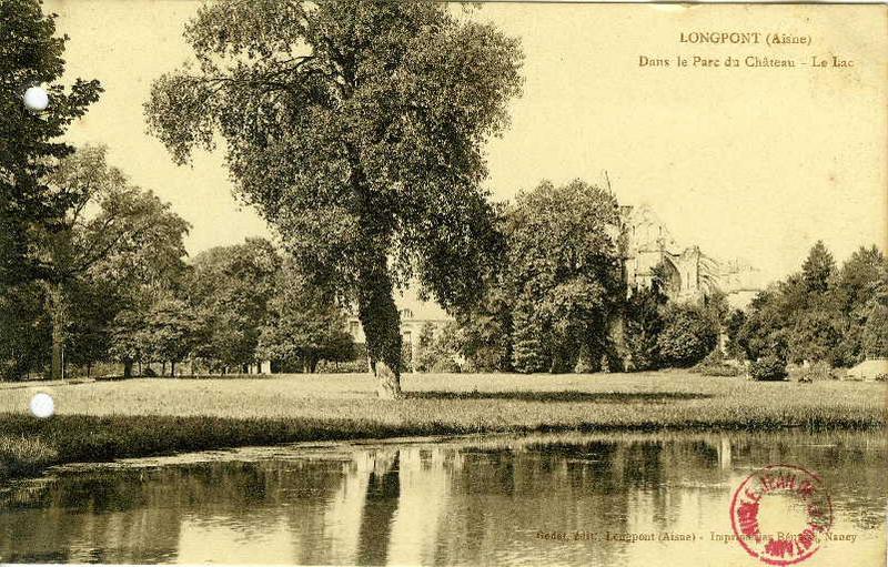 Longpont - Dans le parc du Château - Le Lac