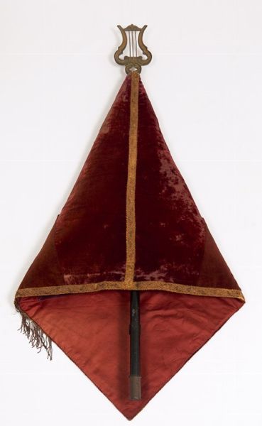 Bannière de l'Harmonie du Familistère de Guise