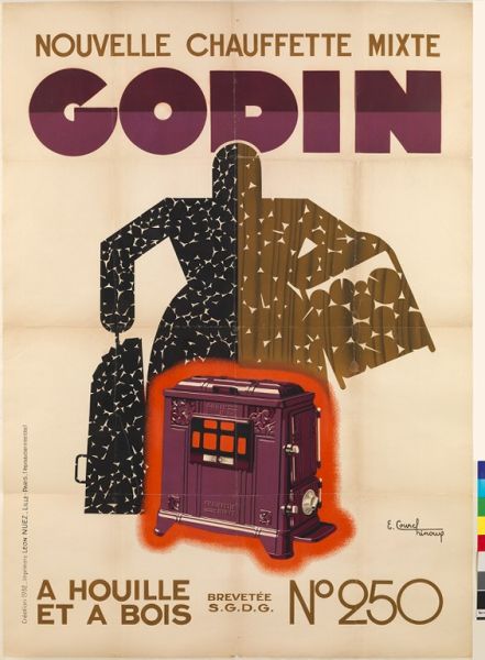 Affiche "Nouvelle Chauffette Godin"