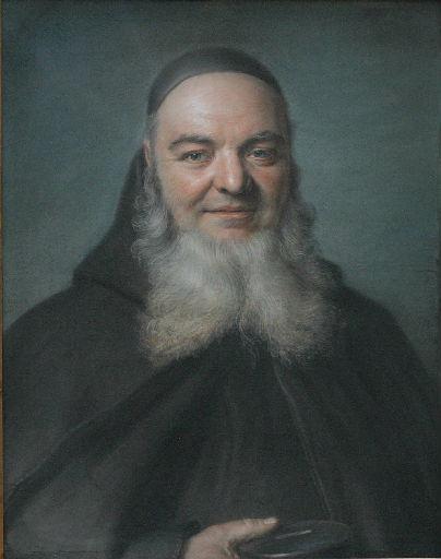 Portrait du frère Fiacre, quêteur des Pénitents de Nazareth
