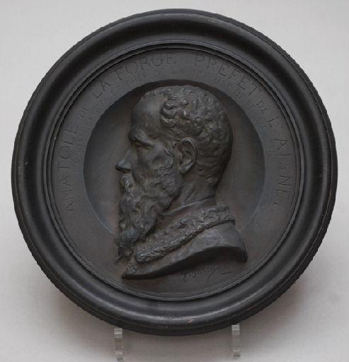 Anatole de la Forge de profil