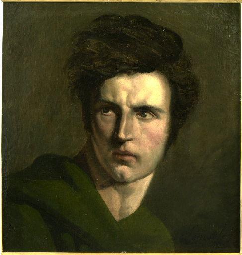 Tête d'expression masculine